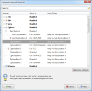 Assign New Keyboard Shortcut