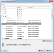 Remove or Save Shortcuts
